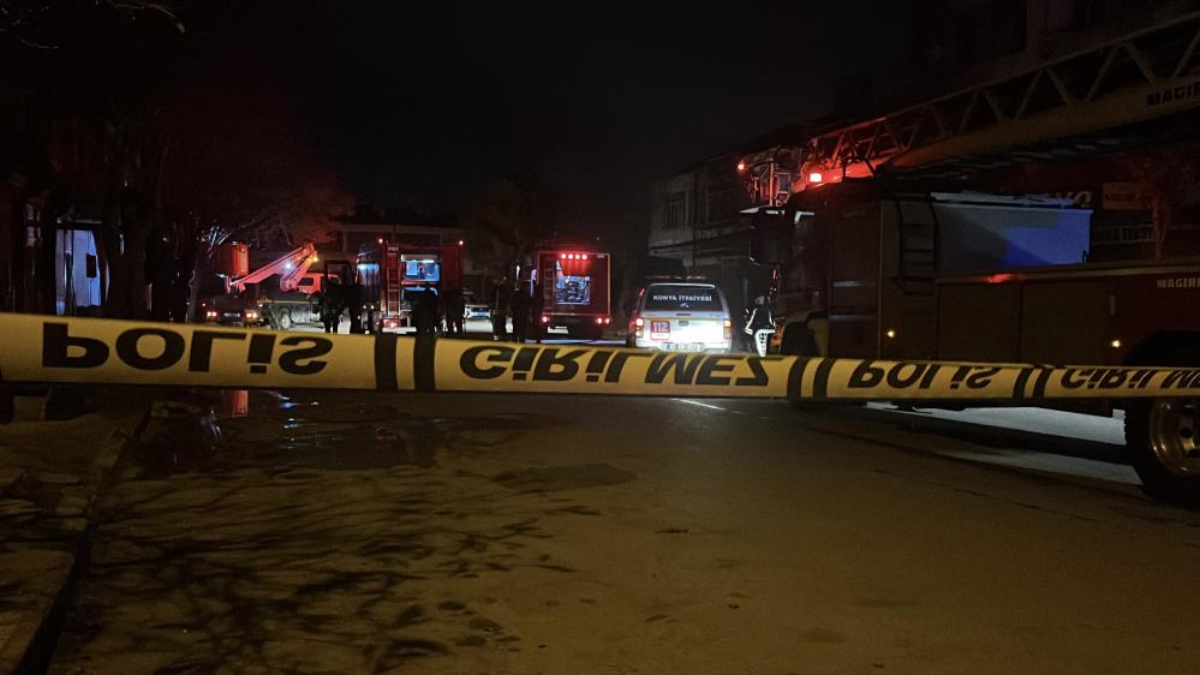 Konya’da yalnız yaşayan yaşlı adam yangında öldü