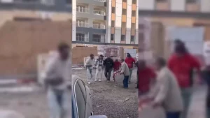 Malatya’da İşçiler İnşaat Kutlaması Yaptı