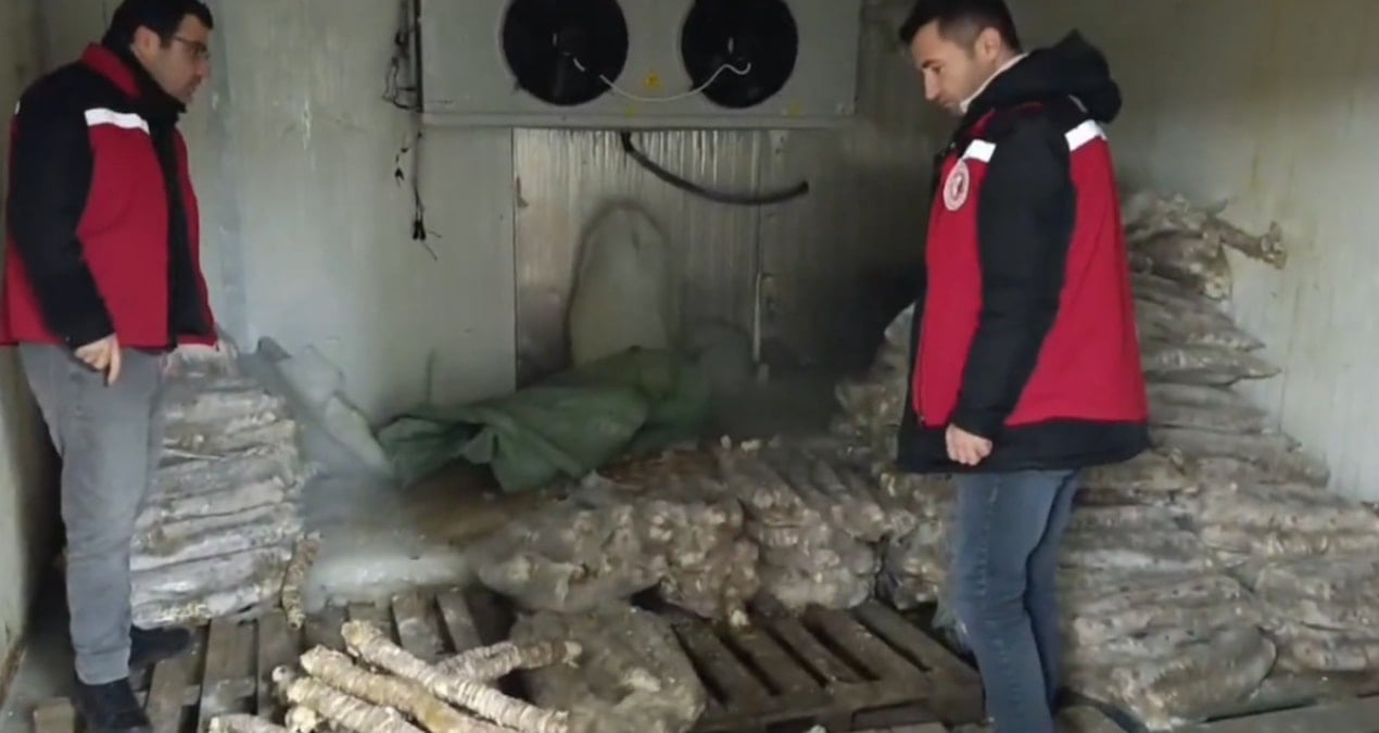 Manisa’da 4 milyon lira değerinde bozulmuş kokoreç ele geçirildi