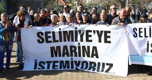 Marmaris Selimiye koyunda iskele kabusu