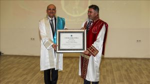 Mehmet Şimşek’e Batman Üniversitesi’nce fahri doktora ünvanı verildi