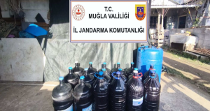 Muğla’da bir ton sahte- kaçak içki yakalandı