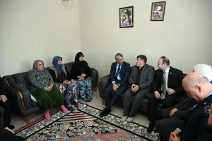 Muhtarlardan Vali Sezer’e köylerdeki yatırımlar için teşekkür