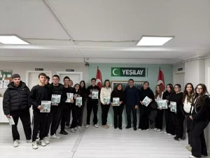 Özejder Lisesi’nden Yeşilay Ziyareti
