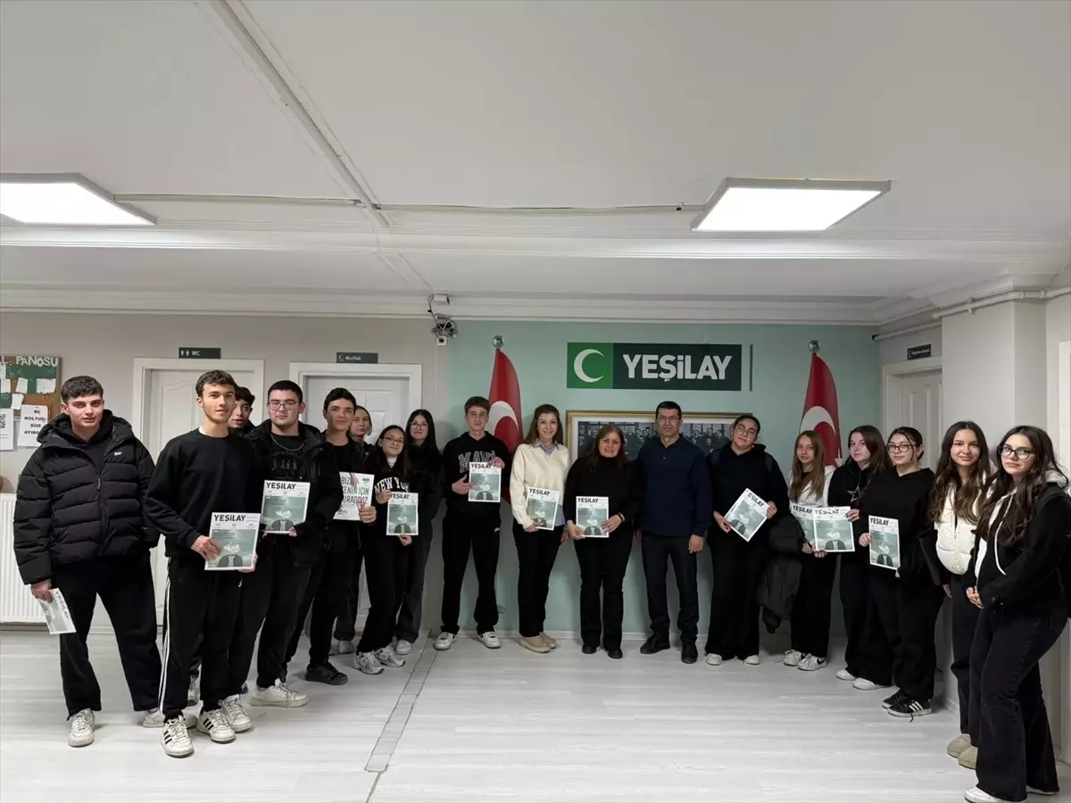 Özejder Lisesi’nden Yeşilay Ziyareti