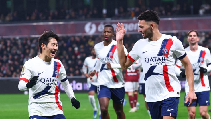 Paris Saint-Germain, Metz karşısında hata yapmadı