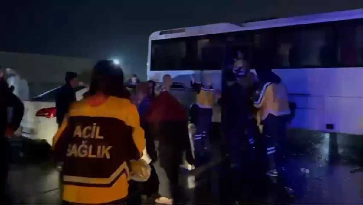 Sakarya’da Zincirleme Kaza: 12 Yaralı