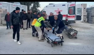 Samandağ’da Motosiklet Yaya Çarptı