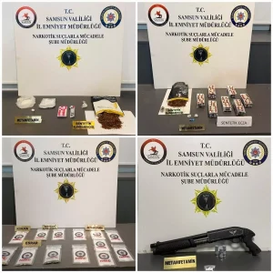 Samsun’da Uyuşturucu Operasyonu: 9 Gözaltı