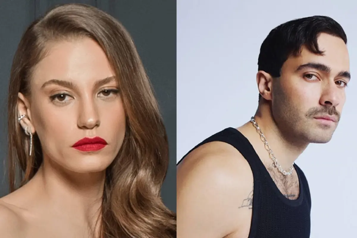 Serenay Sarıkaya ve Mert Demir’den aşk dolu paylaşım! Omzuna öpücük kondurdu