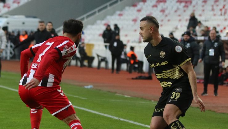 Sivasspor ile Çorum FK berabere kaldı