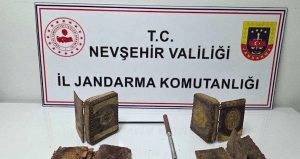 Tarihi eser sayılıyormuş:  Nevşehir’de ele geçirildi