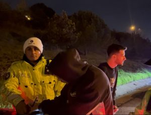 Tekirdağ’da sürücü değişikliği polisin gözünden kaçmadı