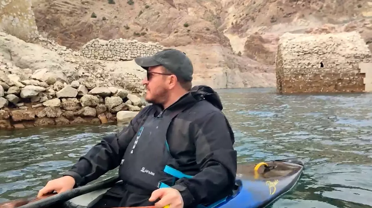 Tekkale Kalesi Su Altından Gün Yüzüne Çıktı