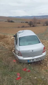 Tokat’ta Otomobil Kazası: İki Yaralı