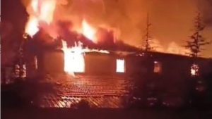 Tokta’ta bir mekanda çıkan yangında kadın hayatını kaybetti