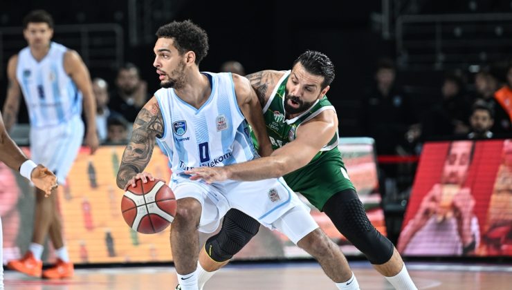 Türk Telekom’dan Bursaspor Basketbol’a 27 sayılık fark!