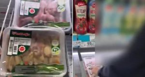 Üç harfli markette tavuk skandalı