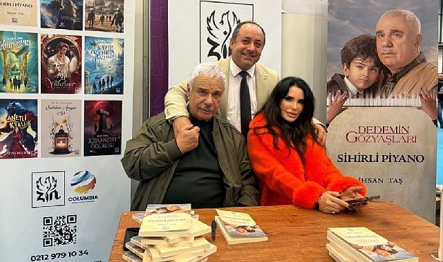 Usta İsimler TÜYAP’ta Buluştu: Serpil Çakmaklı ve Halil Ergün, İhsan Taş’ı Yalnız Bırakmadı