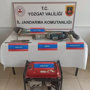 Yozgat’ta İzinsiz Kazı Yapan 3 Şüpheli Yakalandı