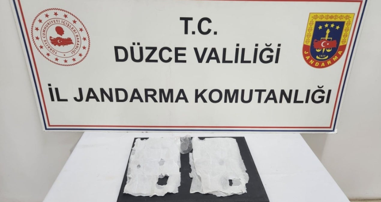 Zehir taciri dinlenme tesisinde yakalandı