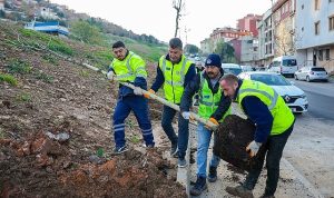 Zümrütevler’in parkları geri dönüşümle yenileniyor