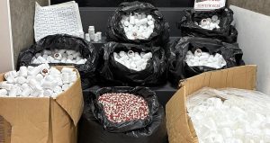 1 ton 625 kg uyuşturucu hap hammaddesi ele geçirildi