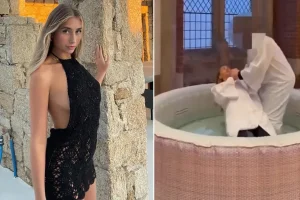 12 saatte 1113 erkekle birlikte olmuştu! Son hareketi herkesi şaşkına çevirdi