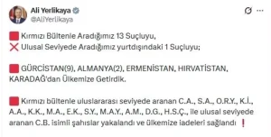 14 Suçlu 5 Ülkede Yakalandı