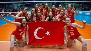 18 Yaş Altı Milli Kadın Voleybol Takımı, Avrupa şampiyonası biletini kaptı