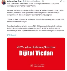 2025’in Kelimesi: Dijital Vicdan