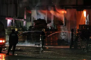 Adana’daki Fabrikada Yangın Çıktı