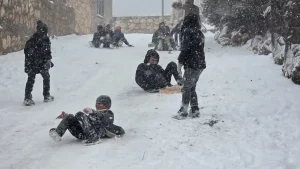 Adıyaman’da Eğitime Kar Engeli