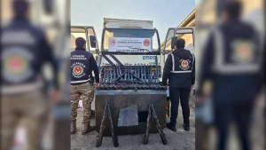 Akçakale’de Silah Kaçakçılığı Yakalandı