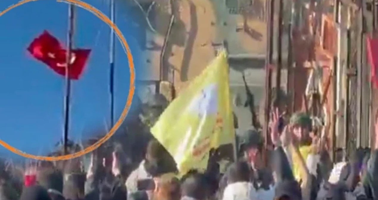 AKP’den Türk bayrağının indirilmesine ilk tepki