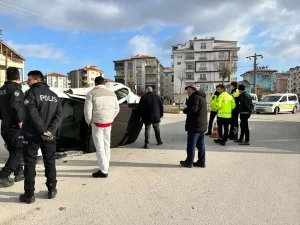 Aksaray’da Trafik Kazası: 2 Yaralı