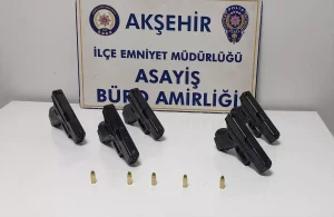 Akşehir’de Silah Kaçakçılığı Operasyonu