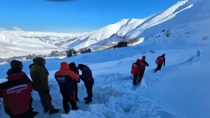 Aksu Yaylası’nda Çığ Faciası Devam Ediyor