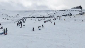 Aladağ Kayak Merkezi’nde Sömestir Yoğunluğu
