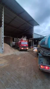 Alanya’da Palet Fabrikasında Yangın