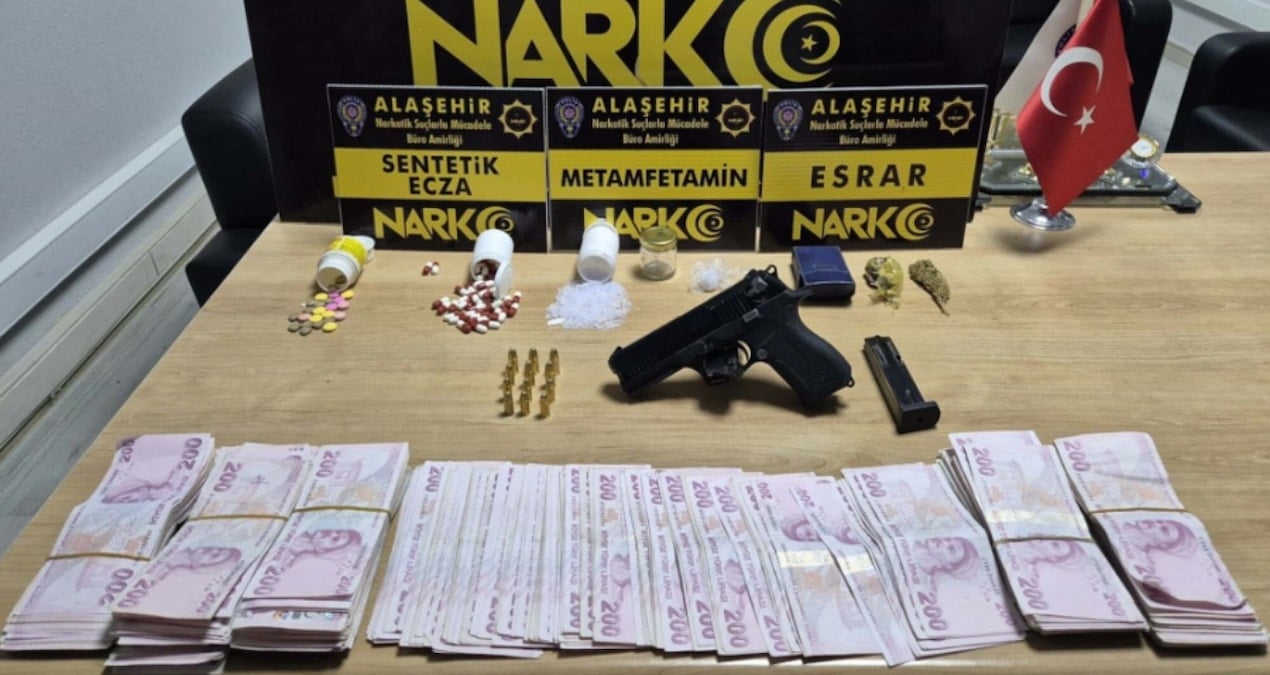 Alaşehir’de uyuşturucu operasyonu: Bir kişi tutuklandı