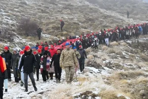 Antalya’da Sarıkamış şehitleri için anma programı ve yürüyüş düzenlendi