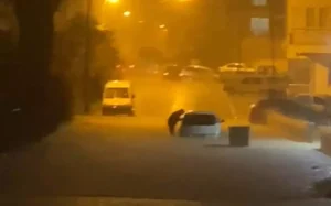 Antalya’da Yağmur Seraları Su Bastı