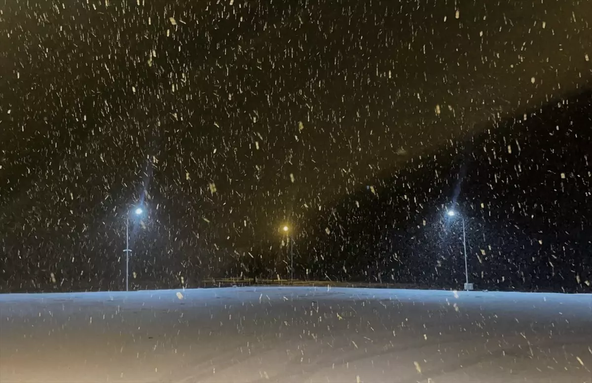 Ardahan’da Kar Yağışı Başladı