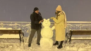 Artvin’de Kar Yağışı Hayatı Durma Noktasına Getirdi