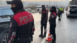 Avcılar’da Drönle Trafik Denetimi