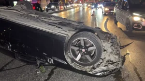 Avcılar’da Kaza: Araç Takla Attı, Sürücü Kaçtı