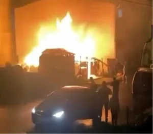 Avcılar’da Kömürlük Yangını Korku Yarattı