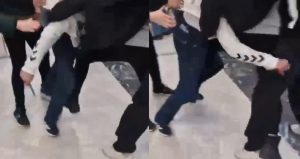 AVM’de küçük çocukların dehşete düşüren görüntüleri