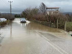 Ayvacık’ta Sağanak Tarım Arazilerini Vurdu
